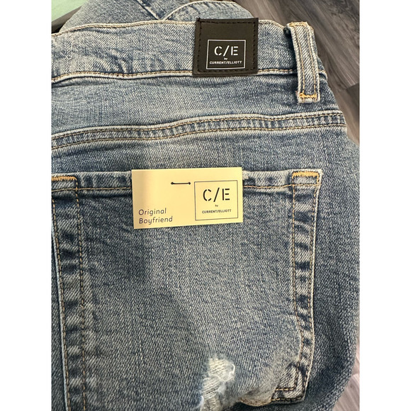 Current/Elliott Original Boyfriend Jeans in Sunny D Size 27 - Picture 7 of 11